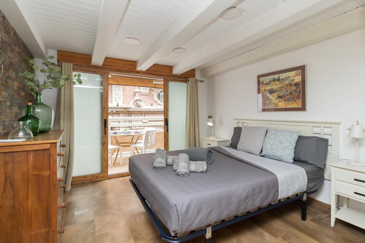 Loft Con Terraza Centro Valencia Lägenhet Exteriör bild